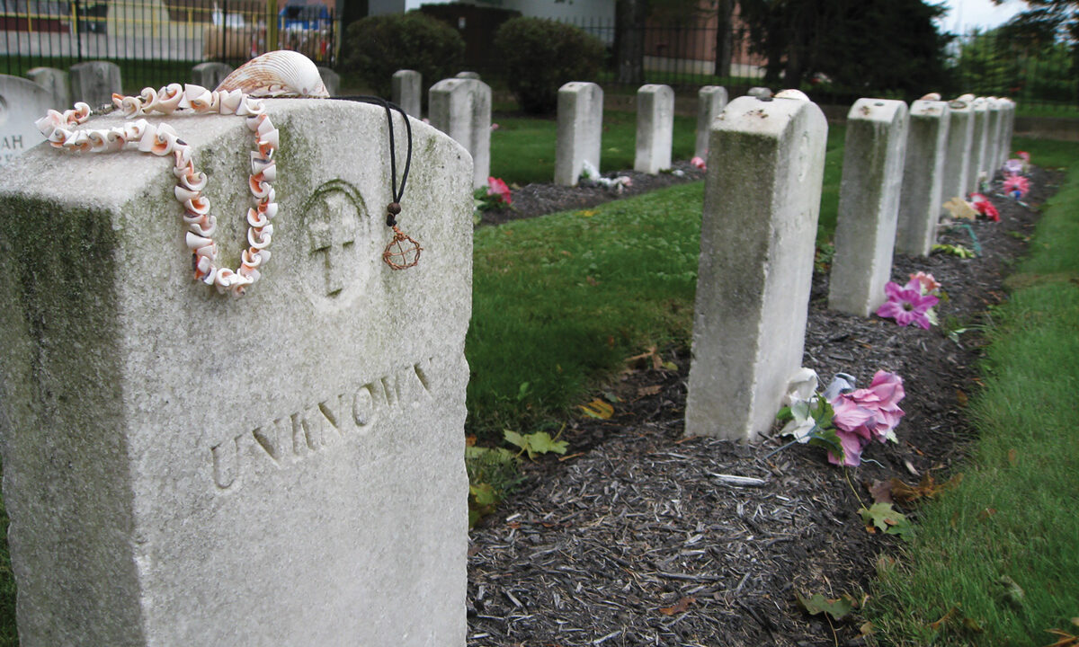 Row of Tombstones